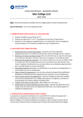 Fiche référent projet